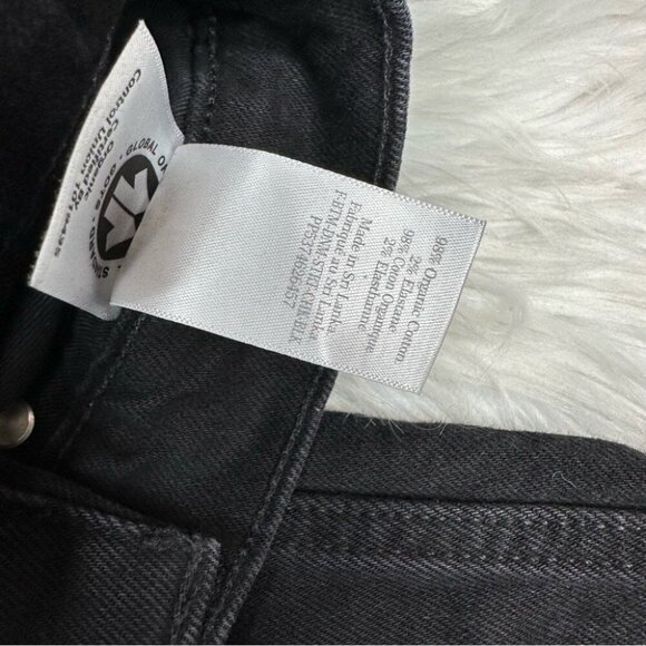 Everlane Women's NWT Black The Original Cheeky‎ Minimalist Jean W26 Crop/L26.5 - Picture 7 of 11